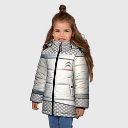 Куртка зимняя для девочки CITROEN, цвет: 3D-красный — фото 2