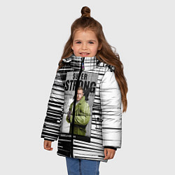 Куртка зимняя для девочки The Umbrella Academy, цвет: 3D-черный — фото 2