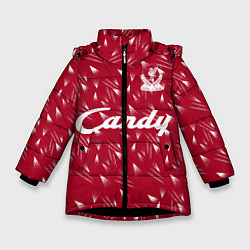 Куртка зимняя для девочки Liverpool FC 1991, цвет: 3D-черный