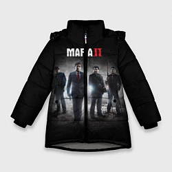 Куртка зимняя для девочки Mafia, цвет: 3D-светло-серый
