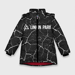 Куртка зимняя для девочки LINKIN PARK ЛИНКИН ПАРК, цвет: 3D-красный