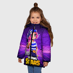 Куртка зимняя для девочки Penny Brawl Stars, цвет: 3D-светло-серый — фото 2