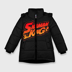 Зимняя куртка для девочки Шаман Кинг