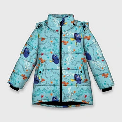 Зимняя куртка для девочки Finding Nemo