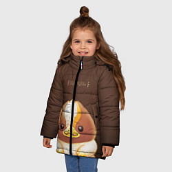Куртка зимняя для девочки Baby Chocolate Niffler, цвет: 3D-красный — фото 2