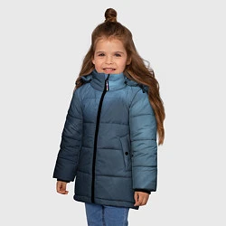 Куртка зимняя для девочки Дымчатый, цвет: 3D-красный — фото 2