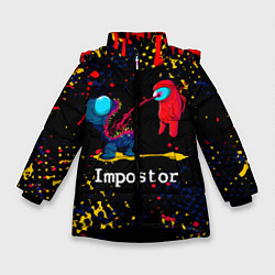 Зимняя куртка для девочки Among Us - Impostor