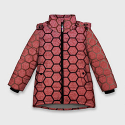 Куртка зимняя для девочки Соты, цвет: 3D-светло-серый