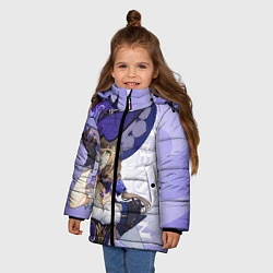 Куртка зимняя для девочки GENSHIN IMPACT, ЛИЗА, цвет: 3D-черный — фото 2