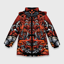 Зимняя куртка для девочки Cyber Samurai