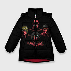 Куртка зимняя для девочки Titan Rhapsody, цвет: 3D-красный