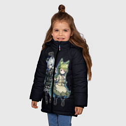Куртка зимняя для девочки Mylne and the Forest Gift, цвет: 3D-черный — фото 2
