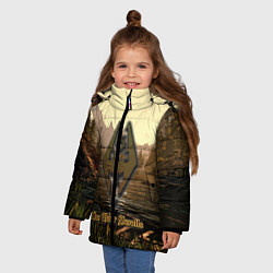 Куртка зимняя для девочки The Elder Scrolls Online, цвет: 3D-черный — фото 2