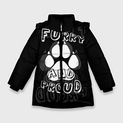 Зимняя куртка для девочки Furry proud