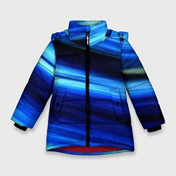 Куртка зимняя для девочки Морской, цвет: 3D-красный