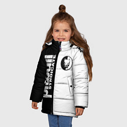Куртка зимняя для девочки PITBULL SYNDICATE ПИТБУЛЬ, цвет: 3D-красный — фото 2