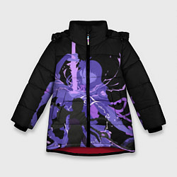 Зимняя куртка для девочки Genshin Impact Raiden