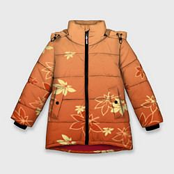 Куртка зимняя для девочки КАДЗУХА KAZUHA КРАСНЫЙ КЛЕН, цвет: 3D-красный