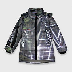 Куртка зимняя для девочки Light Kevlar, цвет: 3D-светло-серый