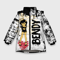 Куртка зимняя для девочки Констебль Alice Bendy, цвет: 3D-светло-серый