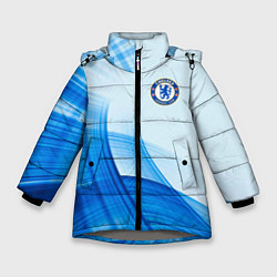 Зимняя куртка для девочки Chelsea FC челси фк