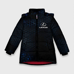 Куртка зимняя для девочки Lexus лексус, цвет: 3D-красный