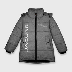 Куртка зимняя для девочки ЯГУАР, цвет: 3D-черный