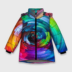 Зимняя куртка для девочки Vanguard color pattern 2029