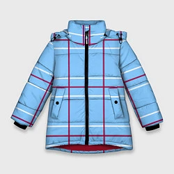 Куртка зимняя для девочки ШКОЛЬНАЯ ФОРМА МАРИН КИТАГАВА, цвет: 3D-красный