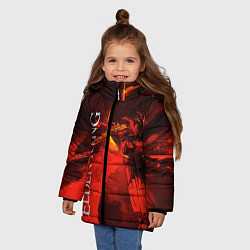 Куртка зимняя для девочки MALENIA - ELDEN RING ЕЛДЕН РИНГ, цвет: 3D-черный — фото 2