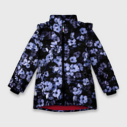 Куртка зимняя для девочки Fascinating Aubrieta, цвет: 3D-красный