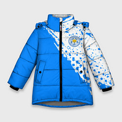 Зимняя куртка для девочки Leicester city Лестер Сити