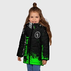 Куртка зимняя для девочки Green day - hits, цвет: 3D-черный — фото 2