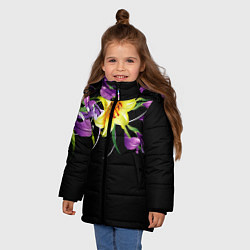 Куртка зимняя для девочки Лилии, цвет: 3D-красный — фото 2