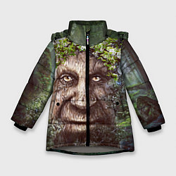 Зимняя куртка для девочки Мудрое Таинственное Дерево