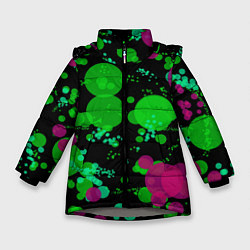 Зимняя куртка для девочки Токсичные пузыри
