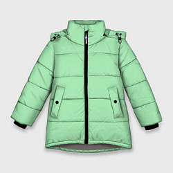 Зимняя куртка для девочки Мятный радуга
