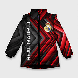 Зимняя куртка для девочки Real Madrid art