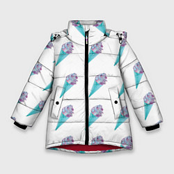 Зимняя куртка для девочки Vaporwave ice cream