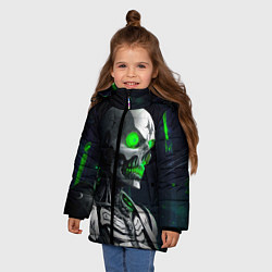 Куртка зимняя для девочки Necron, цвет: 3D-красный — фото 2