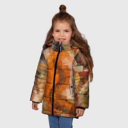 Куртка зимняя для девочки Orange mood, цвет: 3D-светло-серый — фото 2