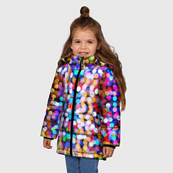Куртка зимняя для девочки Pixel, цвет: 3D-красный — фото 2