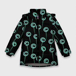 Зимняя куртка для девочки Эмблемы авторского права