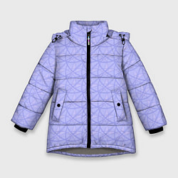 Куртка зимняя для девочки Звёздные дуги, цвет: 3D-светло-серый