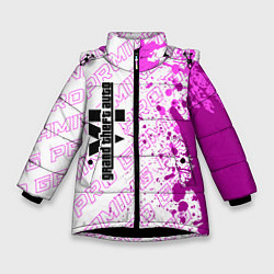 Куртка зимняя для девочки GTA6 pro gaming по-вертикали, цвет: 3D-черный