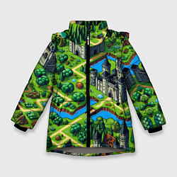 Зимняя куртка для девочки Heroes of Might and Magic - pixel map