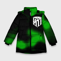 Зимняя куртка для девочки Atletico Madrid sport halftone