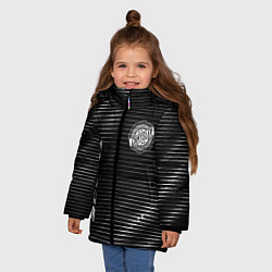 Куртка зимняя для девочки Chrysler sport metal, цвет: 3D-черный — фото 2