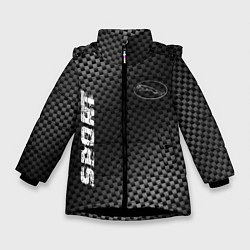 Зимняя куртка для девочки Jaguar sport carbon