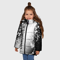 Куртка зимняя для девочки Liverpool sport на светлом фоне по-вертикали, цвет: 3D-черный — фото 2